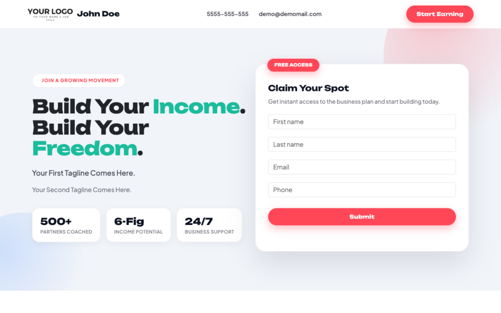 New Marketing Template: Marketing Pulse — Built for Network Marketers